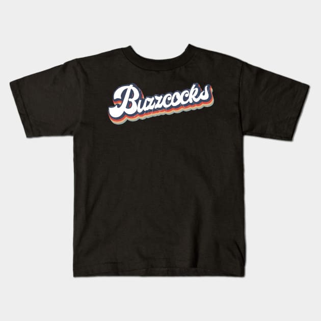 KakeanKerjoOffisial VintageColor Buzzcocks Kids T-Shirt by KakeanKerjoOffisial